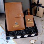 Travel Passport Holder & Luggage Tag ID Card