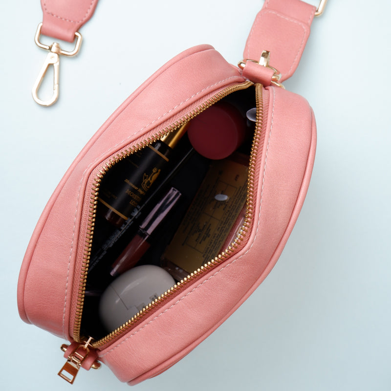 Personalised MIA Sling Bag - BLUSH PINK COLOR