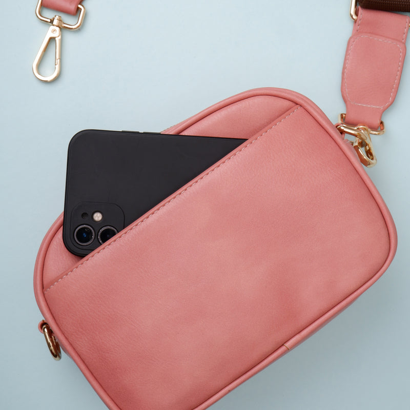 Personalised MIA Sling Bag - BLUSH PINK COLOR