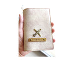 Cookie n Cream Leather Finish Passport Cover - The Junket
