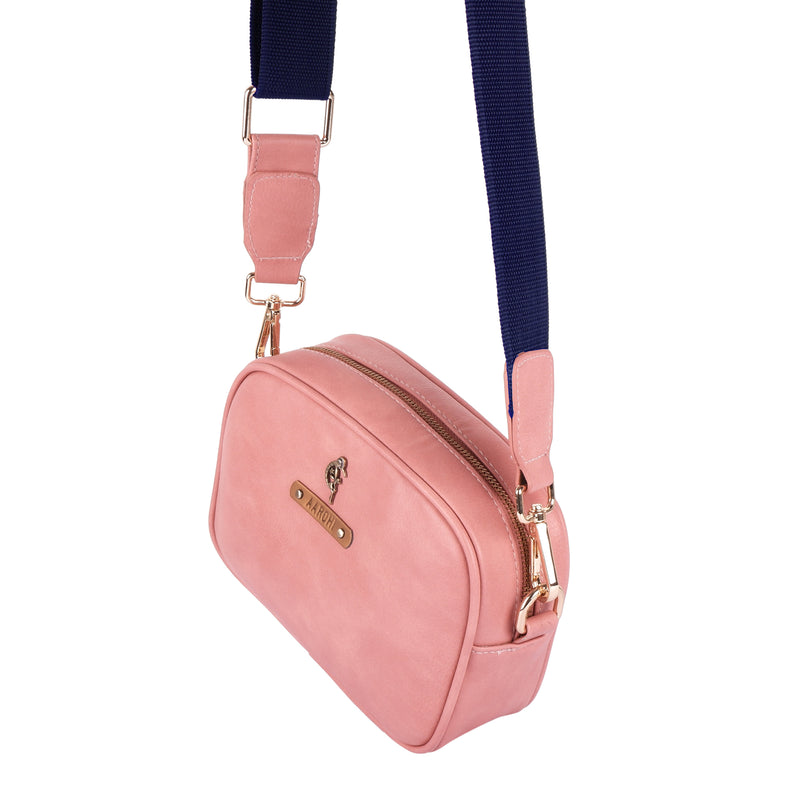 Personalised MIA Sling Bag - BLUSH PINK COLOR