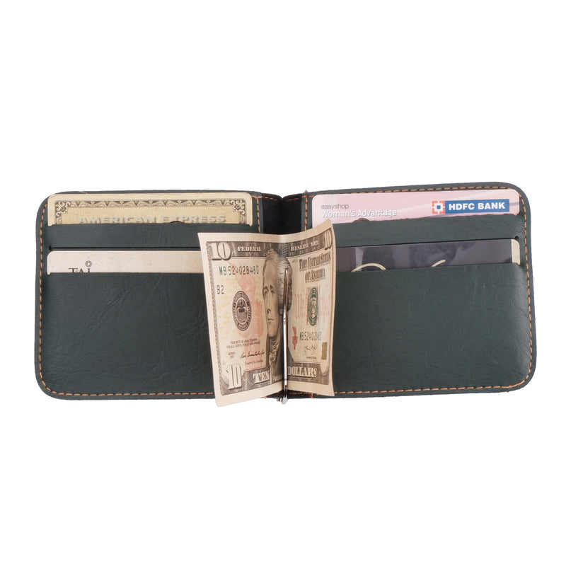 Forest Green Money Clipper
