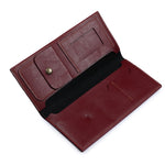 Maroon Travel Folder