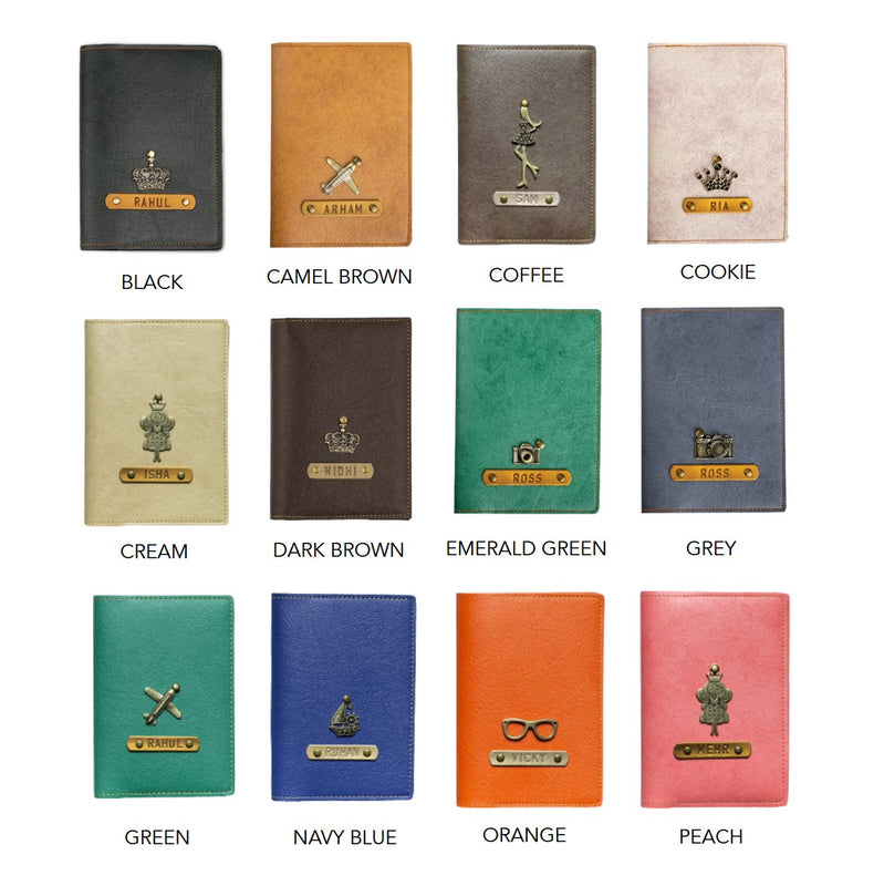 #Hashtag Personalised Passport Cover