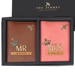 Mr & Mrs Couple Passport Covers