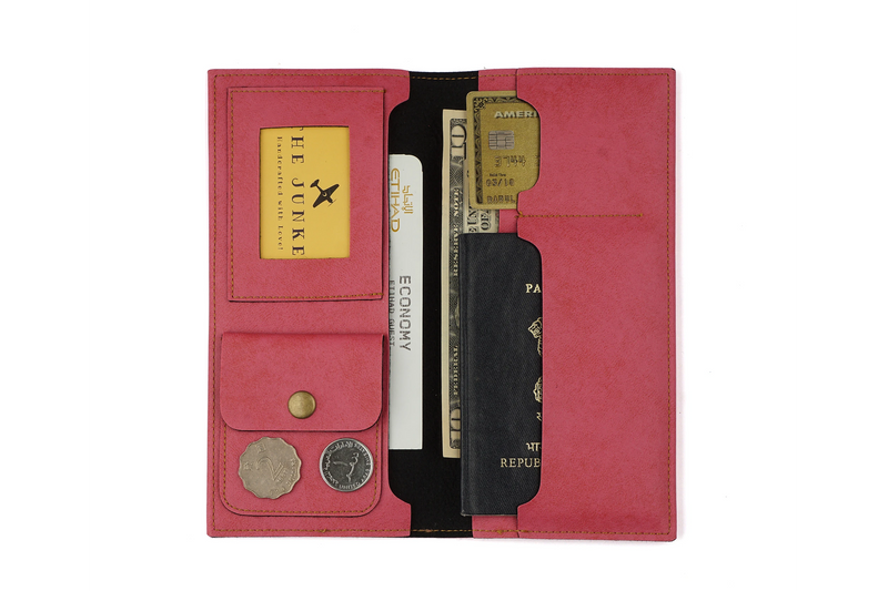 Pink Travel Folder - The Junket