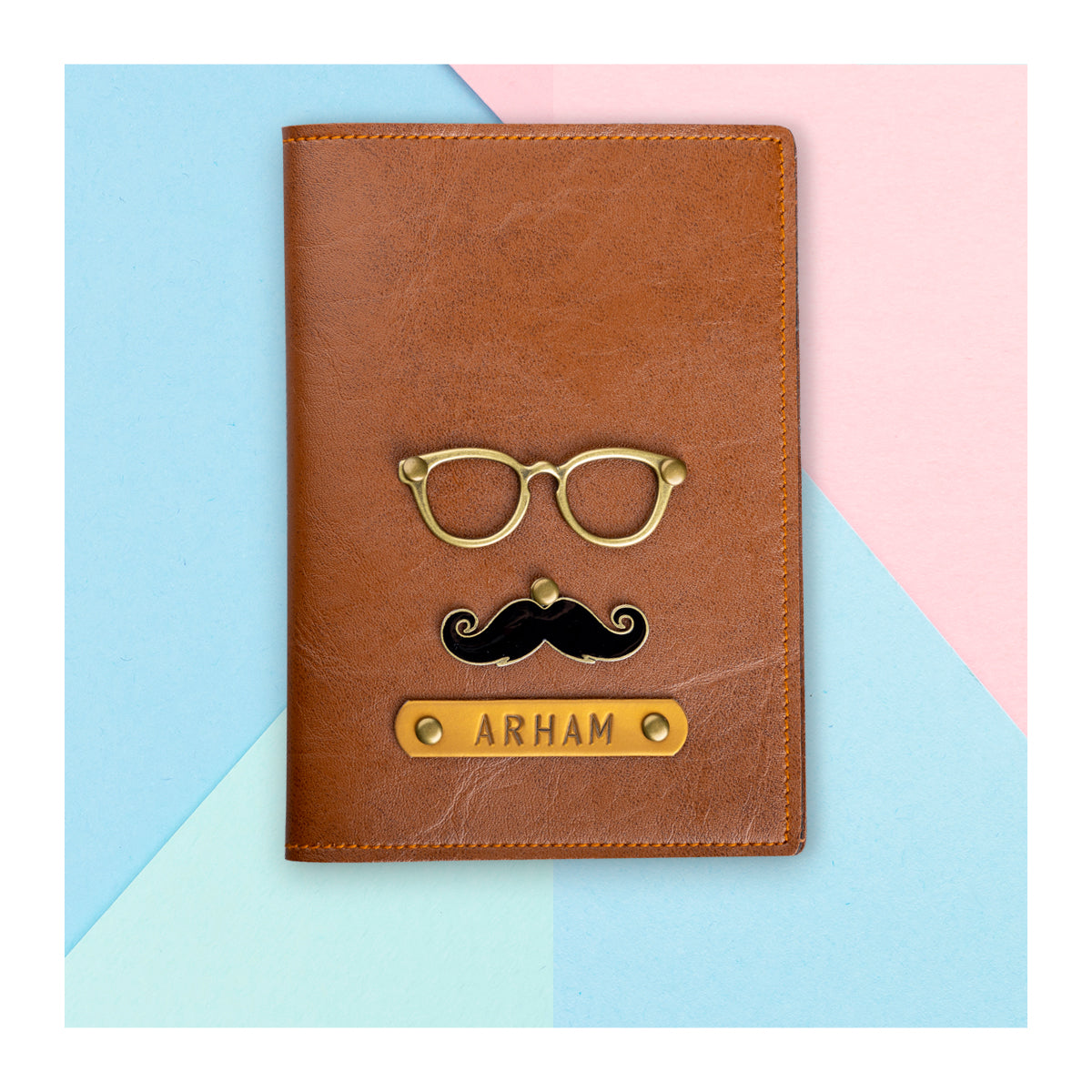 Passport Cover Monogram Macassar Canvas - Men - Travel