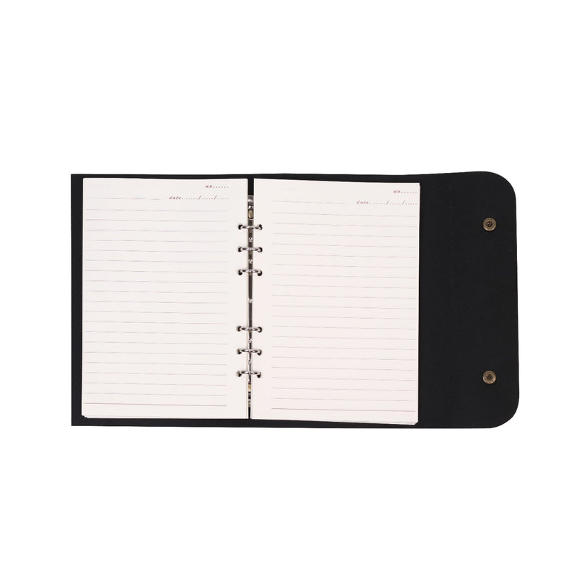 Forest Green Button Diary