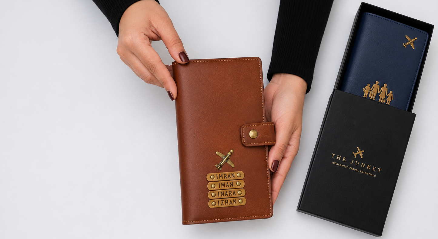 Best Family Travel Folder for Organising Passports and Documents