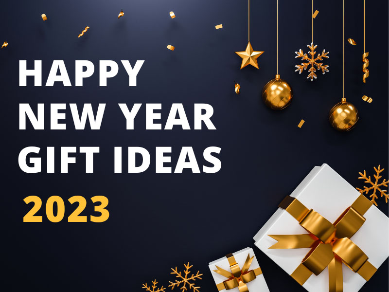 Flat banner of happy new year template