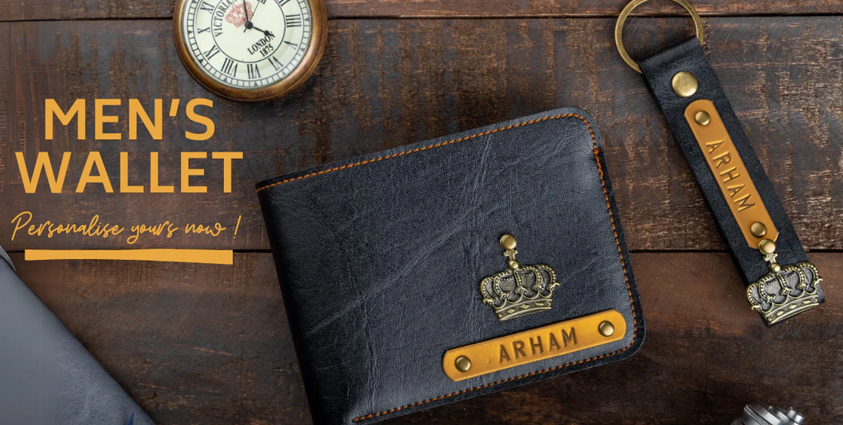 Custom Wallet Set Personalized Wallets for Men: The Perfect Gift Idea – The Junket