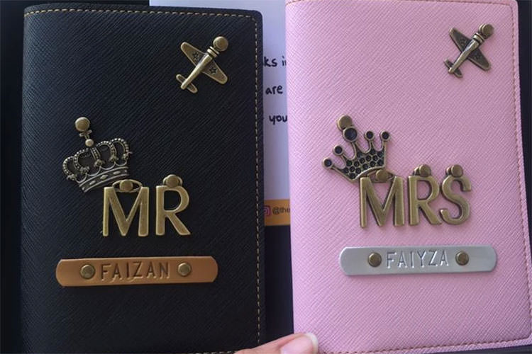 mr and mrs passport covers