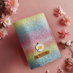 Unicorn Glitter Passport Cover