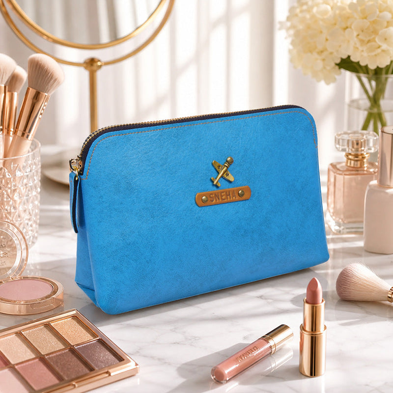 Turquoise Travel Pouch