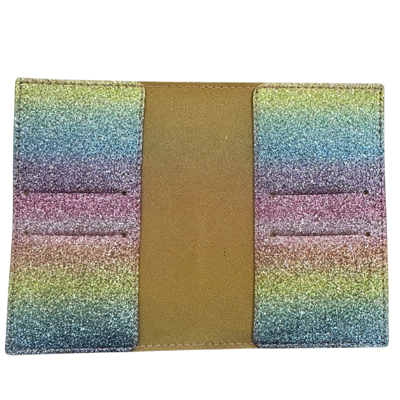 Unicorn Glitter Passport Cover
