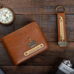 MEN'S WALLET & KEYCHAIN WITH FREE CHARM