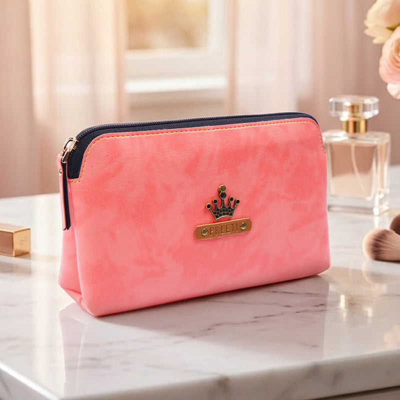 Peach Travel Pouch