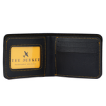 Customized Black Wallet For Men with Free Charm