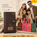Family Travel Folder (Holds upto 6 Passports)