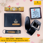 Reversible Black/Brown Belt & Wallet Combo