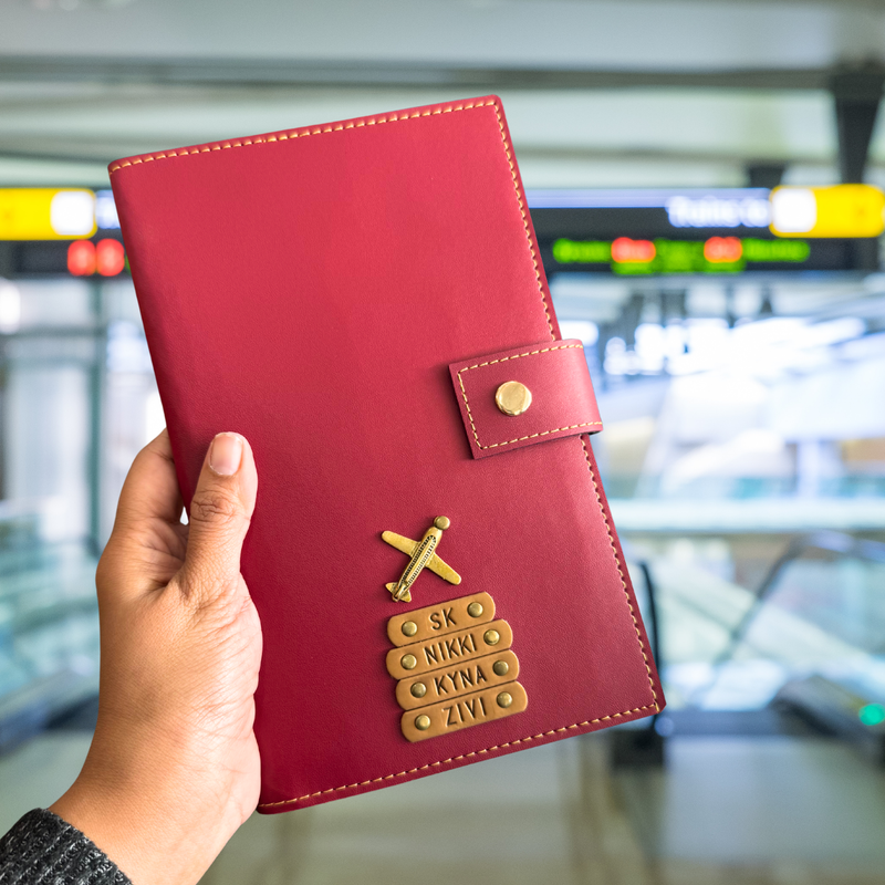 Family Travel Folder (Holds upto 6 Passports)