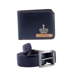 Reversible Black/Brown Belt & Wallet Combo with Surprise Gift