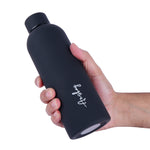 H2GO - Personalilsed Hot & Cold Bottle - Jet Black