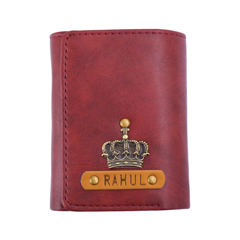 Wine Pop Up Card Holder Wallet For Men
