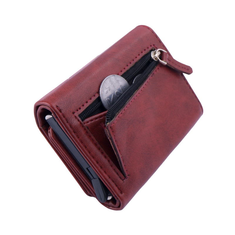 Wine Pop Up Card Holder Wallet For Men
