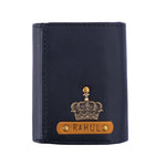 Black Pop Up Card Holder Wallet For Men