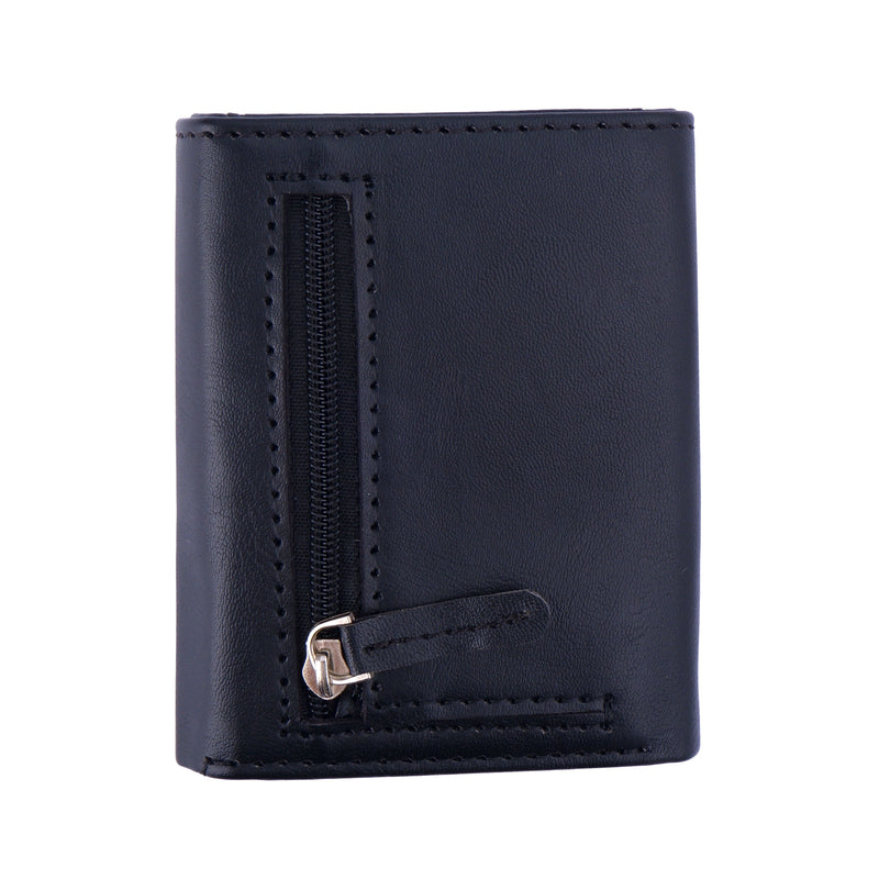 Black Pop Up Card Holder Wallet For Men