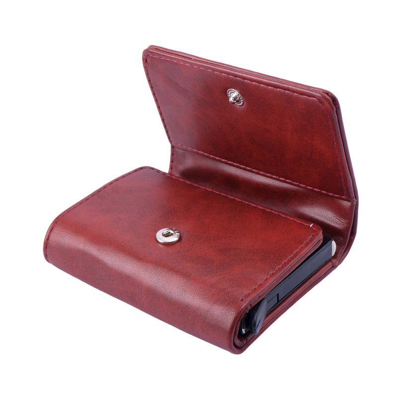 Wine Pop Up Card Holder Wallet For Men