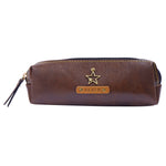 Dark Brown Pencil Pouch