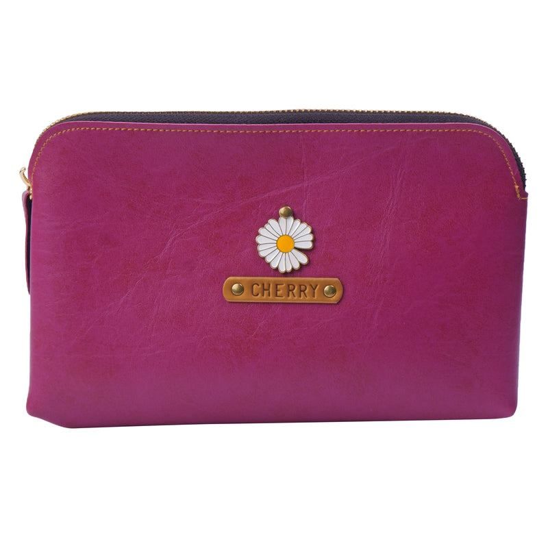 Purple Travel Pouch