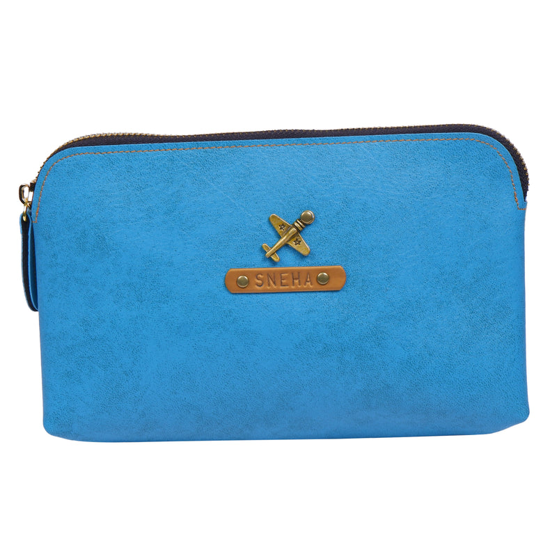 Turquoise Travel Pouch