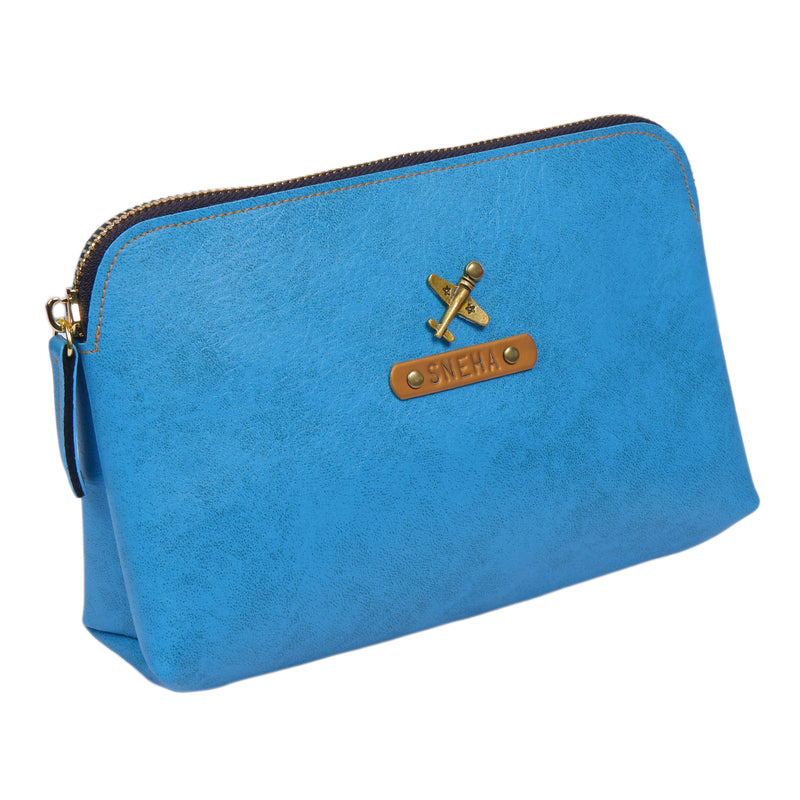 Turquoise Travel Pouch