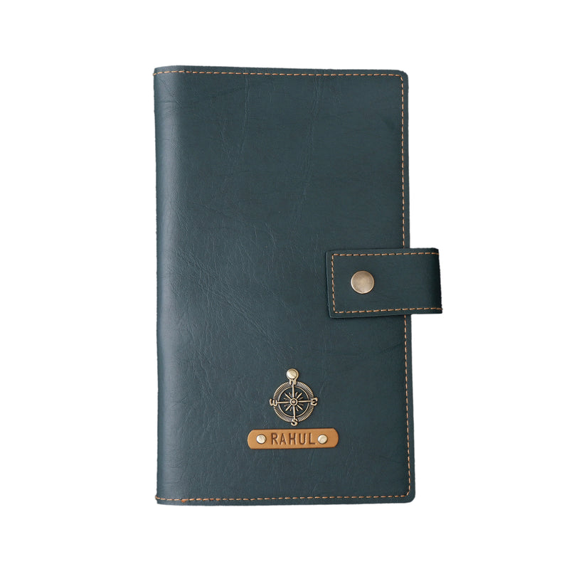 Forest Green Travel Wallet