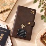 Family Travel Folder (Holds upto 6 Passports) - Laser Edition