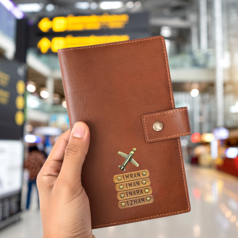 Family Travel Folder (Holds upto 6 Passports)