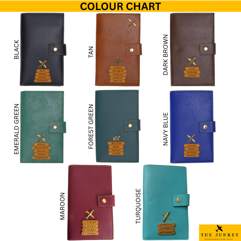 Family Travel Folder (Holds upto 6 Passports)