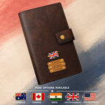 Family Travel Folder (Upto 6 Passports) - Flag Edition
