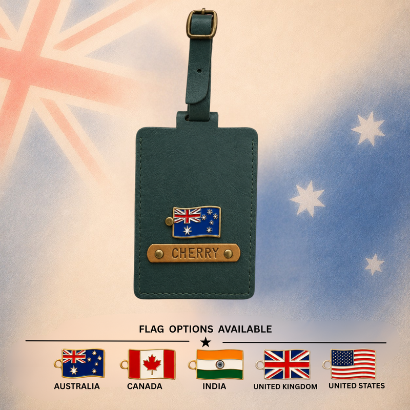 Luggage Tag (ID slot) - Flag Edition