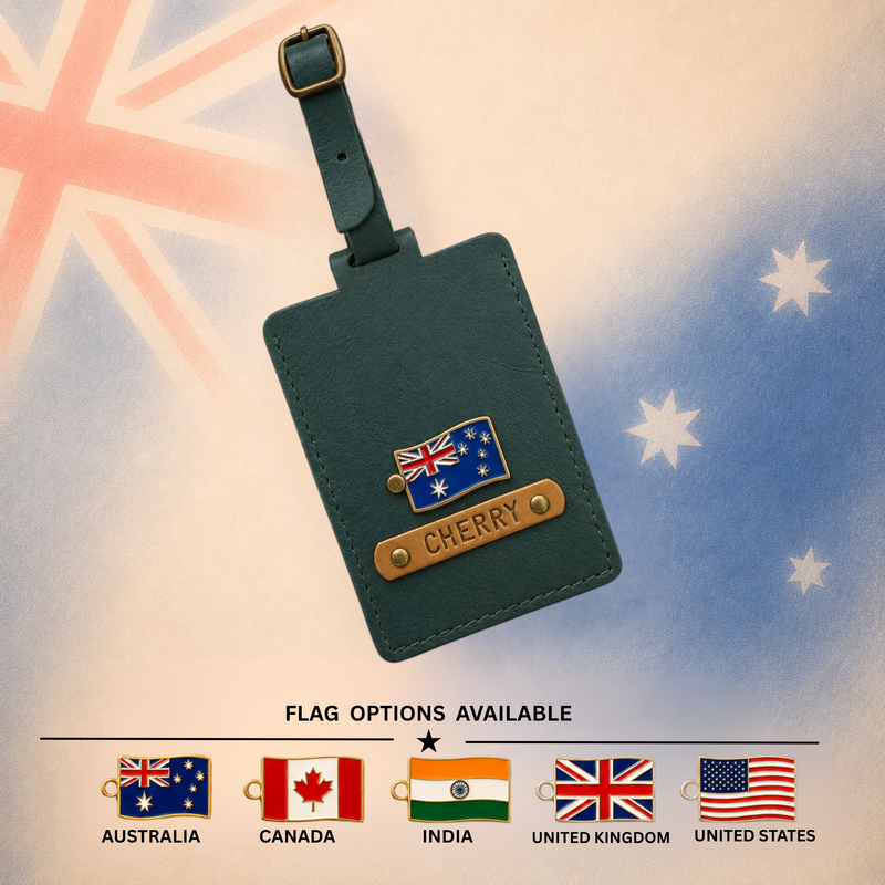 Luggage Tag (ID slot) - Flag Edition