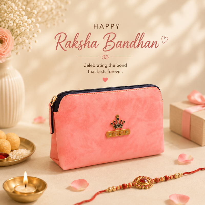 Peach Travel Pouch