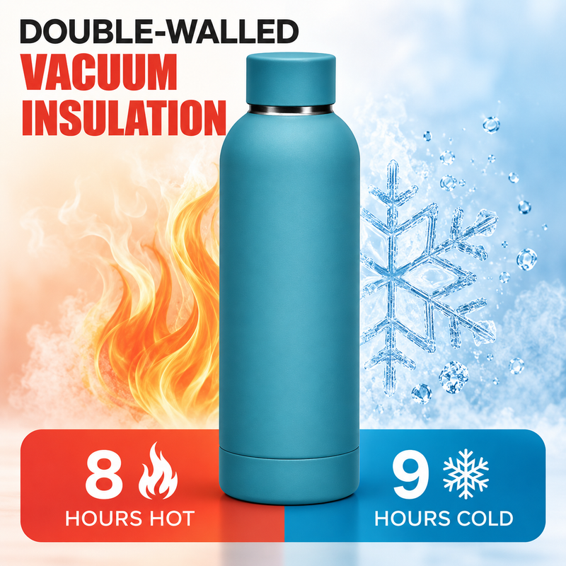 H2GO - Personalilsed Hot & Cold Bottle - Green