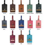 Personalised Set of 2 Luggage Tags ID Cards