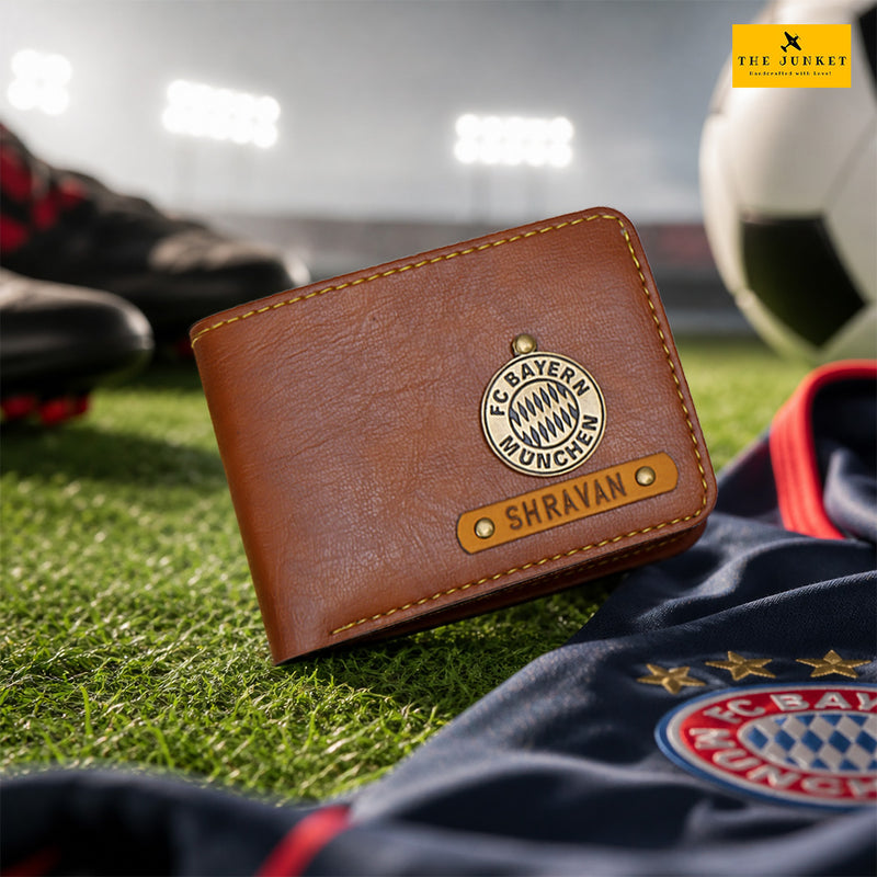 Personalised Mens Wallet - FC Bayern Munich