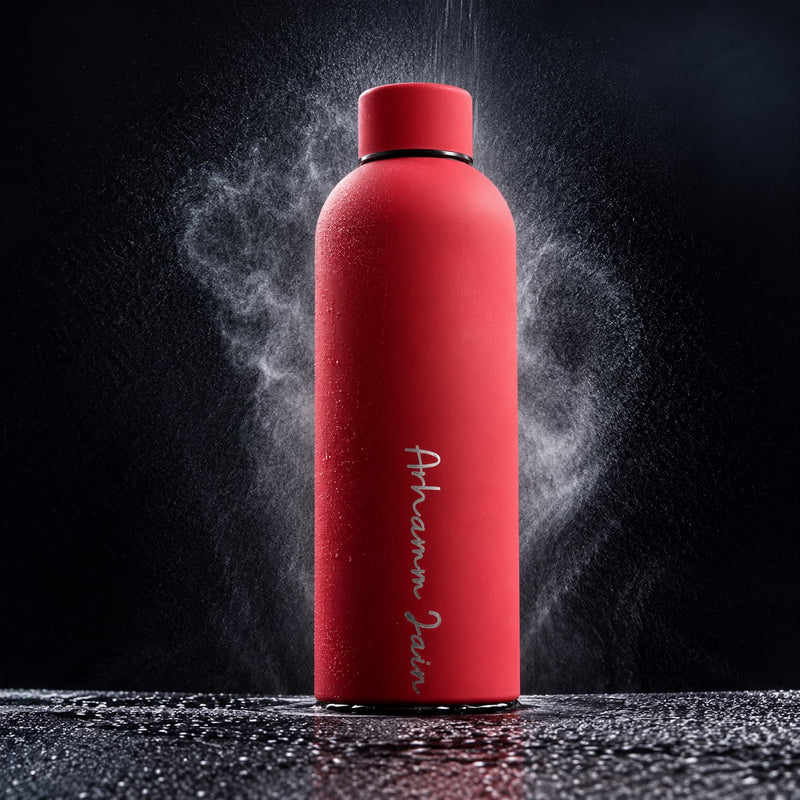 H2GO - Personalilsed Hot & Cold Bottle - Red