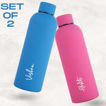 Personalised H2GO Hot & Cold Bottle - Set of 2