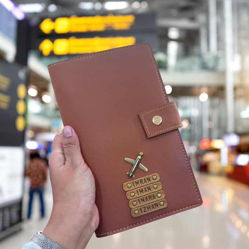 Family Travel Folder (Holds upto 6 Passports)